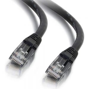 C2G 757120313427 5-Feet Cat6 Snagless Unshielded Network Patch Ethernet Cable - RJ-45 Male - Black