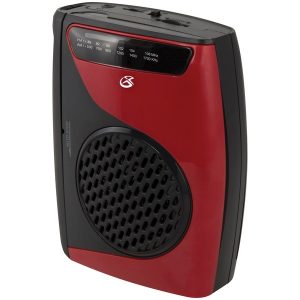 GPX CAS337B Cassette Player with AM/FM Radio