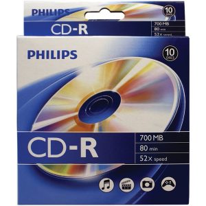 Philips CR7D5BB10/17 700MB 80-Minute CD-Rs