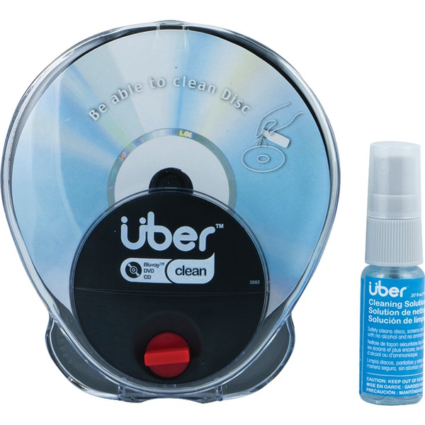 Uber 27308 Radial CD & DVD Cleaning System Uber 27308 Radial CD & DVD Cleaning System