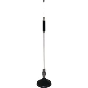 Tram 703-HC Center-Load Stainless Steel Whip CB Magnet-Mount Antenna Kit with 3-1/2-Inch Magnet and Cable