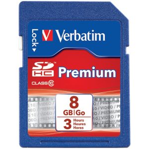 Verbatim 96318 Class 10 SDHC Card (8GB)