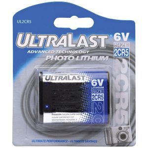 Ultralast UL2CR5 UL2CR5 6-Volt CR5 Lithium Photo Battery
