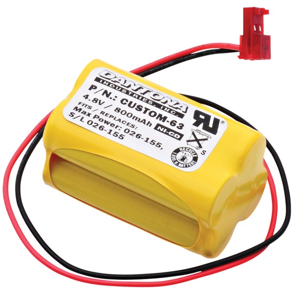 Dantona CUSTOM-63 CUSTOM-63 Rechargeable Replacement Battery Dantona CUSTOM-63 CUSTOM-63 Rechargeable Replacement Battery