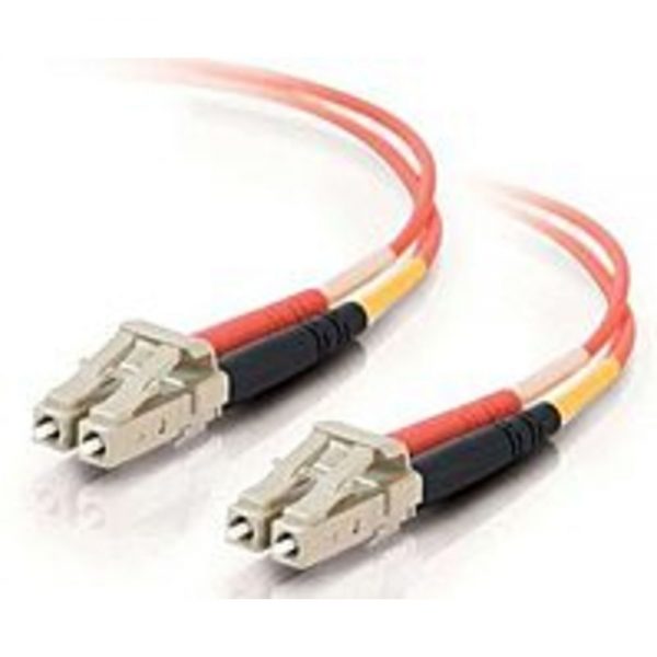 Cables To Go 33172 3.3 Feet Fiber Optic Patch Cable - 2 x LC Multi-mode Male/2 x LC Multi-mode Male - 62.5/125 Micron - Orange