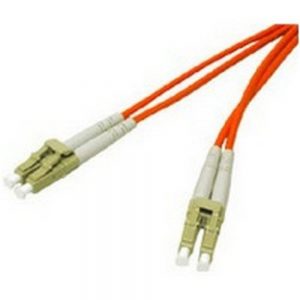 Cables to Go 33031 16.4 Feet Duplex 50/125 Multimode Fiber Patch Cable - 2 x LC multi-mode - Male/Male - Orange