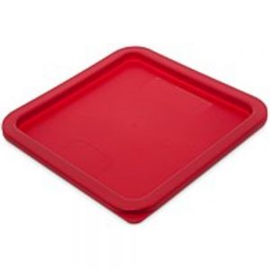 Carlisle 1074105 StorPlus Square Container Lid - 6-8 QT 6-pack