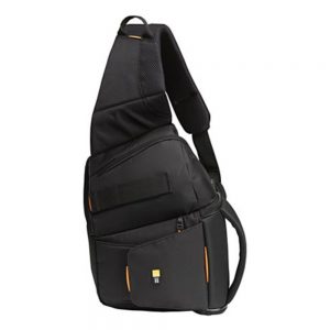 Case Logic SLRC-205 SLR Sling Backpack - 14.75 x 4.5 x 3.75 - Nylon - Black