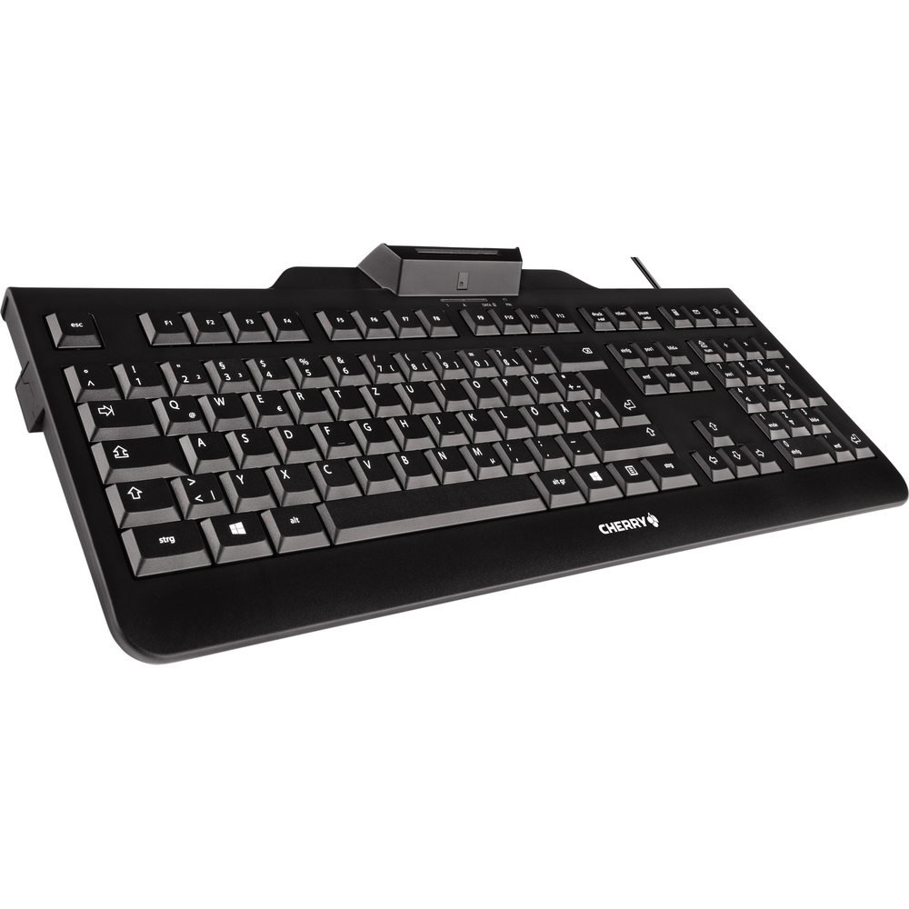 Cherry JK-A0104EU-2 KC 1000 SC Keyboard - Cable Connectivity - USB Interface - 104 Key - English (US) - Black Cherry JK-A0104EU-2 KC 1000 SC Keyboard - Cable Connectivity - USB Interface - 104 Key - English (US) - Black