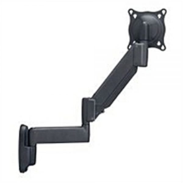 Chief MSP-DCCFWG110B Height Adjustable Dual Arm Wall Mount for LCD Monitor/TVs - Black