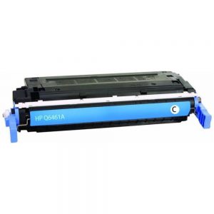 Compatible HP 644A Toner Cartridge - Single Pack - Laser - 12000 Pages Color - Cyan - 1 Each