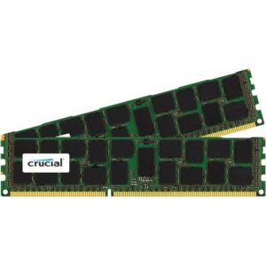 Crucial Technology CT2K16G3ERSDD4186D 32 GB (2 x 16 GB)240-Pin DIMM DDR3 SDRAM PC3-14900 Memory Module - CL13 - ECC