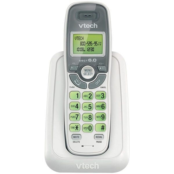 VTech VTCS6114 DECT 6.0 Cordless Phone System (without Digital Answering System)