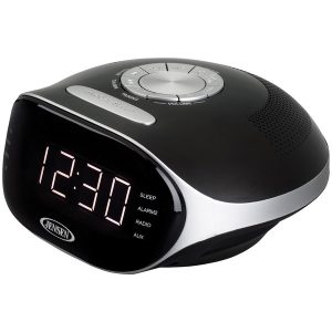 JENSEN JCR-228 Digital Bluetooth AM/FM Dual Alarm Clock Radio