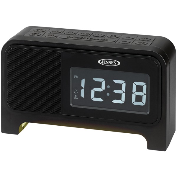 JENSEN JCR-350 Digital Dual Alarm Soothing-Sounds Clock Radio with Night Light JENSEN JCR-350 Digital Dual Alarm Soothing-Sounds Clock Radio with Night Light