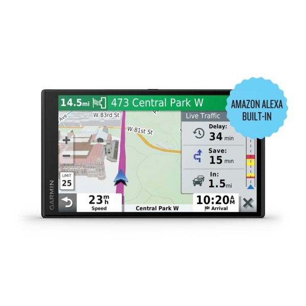 Garmin 010-02153-00 DriveSmart 65 6.95-Inch GPS Navigator with Amazon Alexa