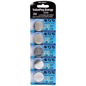 Dantona VAL-2330-5 ValuePaq Energy 2330 Lithium Coin Cell Batteries
