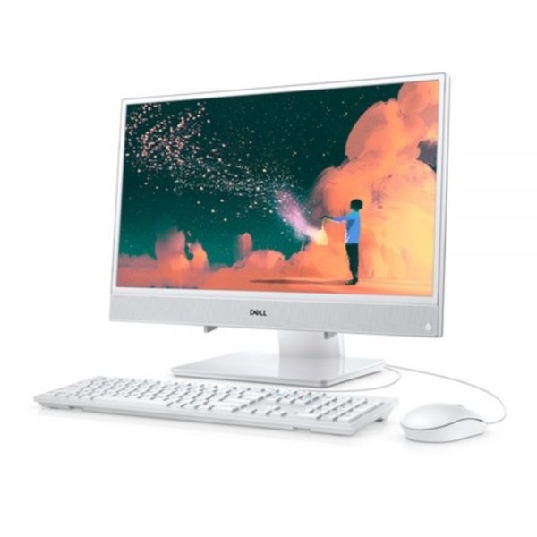 Dell Inspiron 3475 I3475-A107WHT All-In-One PC - 8 GB RAM - 256 GB Solid Drive - 23.8-Inch Screen - 3.1 GHz - Windows 10 Home - White