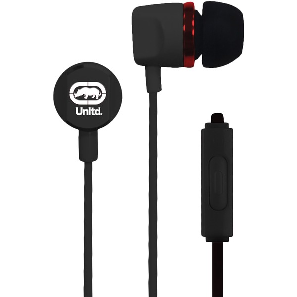 Ecko Unltd. EKU-RYC-BK Royce Earbuds with Microphone (Black) Ecko Unltd. EKU-RYC-BK Royce Earbuds with Microphone (Black)