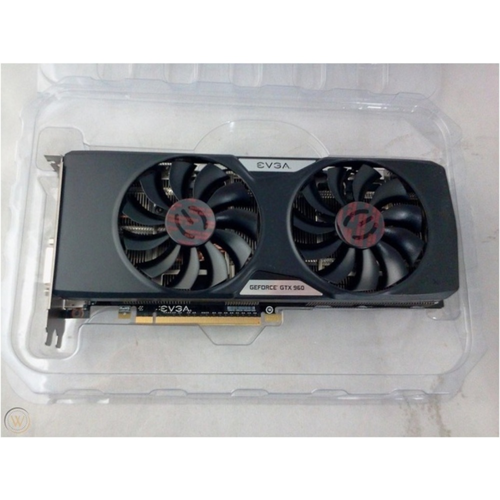 EVGA GeForce GTX 960 02G-P4-2966-B6 SuperSC Graphics Card - 2 GB GDDR5 - 128 bit - PCI Express 3.0 EVGA GeForce GTX 960 02G-P4-2966-B6 SuperSC Graphics Card - 2 GB GDDR5 - 128 bit - PCI Express 3.0