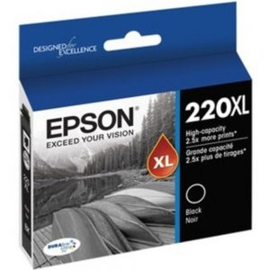Epson DURABrite Ultra 220XL Ink Cartridge - Black - Inkjet - High Yield