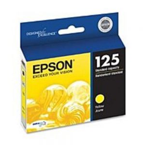 Epson T125420 125 Ink Cartridge for Stylus NX125 All-In-One Printers - Yellow