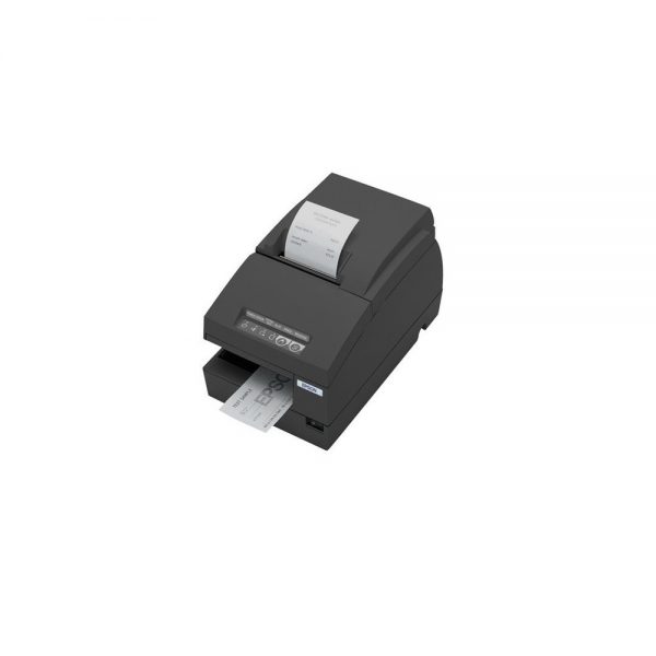 Epson TM-U675 Dot Matrix Monochrome Receipt Printer w/ Cutter USB 2.0 (Power Supply Requires) Dark Gray C31C283A8771