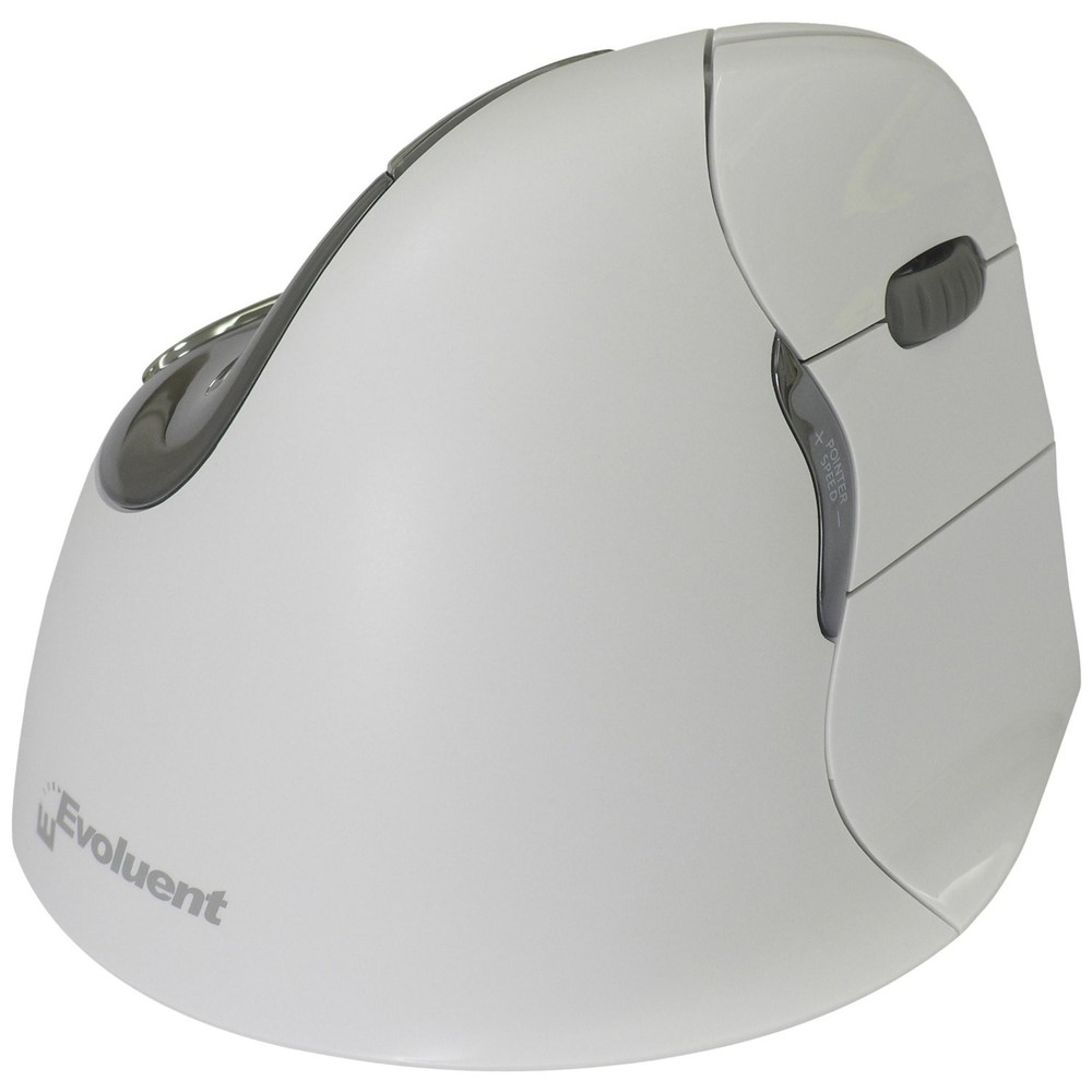 Evoluent Vertical 4 Right Handed Wireless Mouse White VM4RB Evoluent Vertical 4 Right Handed Wireless Mouse White VM4RB