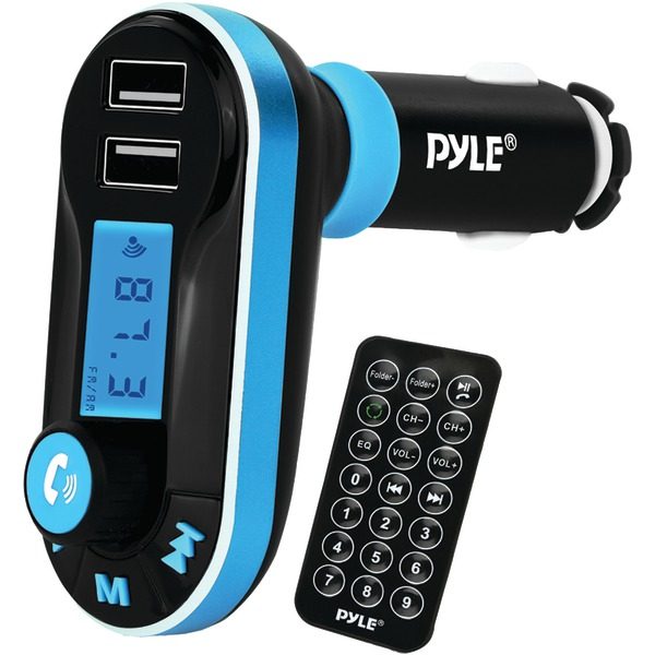 Pyle PBT92 Bluetooth FM Transmitter & Hands-Free Car Charger Kit