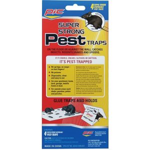 PIC GPT-4 Glue Pest Trap for Spiders & Snakes