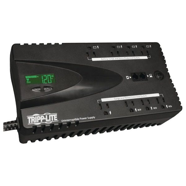 Tripp Lite ECO650LCD ECO Series Energy-Saving Standby UPS System with USB Port