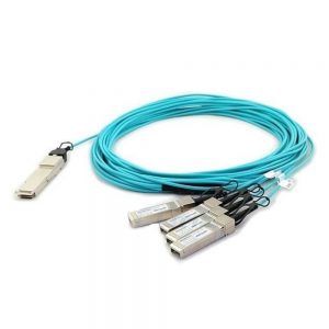 Generic 100G Base QSFP28 To 4x 25G SFP28 + Active Optical Cable 5M QSFP28G-4X25G-A0C-5M-INT