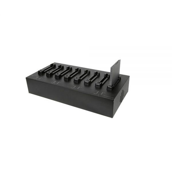 Getac 8-Bay Snapback Battery Charger For F110 Tablet GCECU3