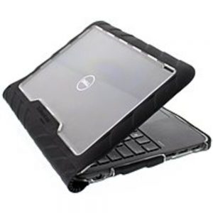 Gumdrop DropTech DT-DL3190CS-BLK 11-inch Top Cover for Dell Latitude 3190 Notebook - Black Transparent