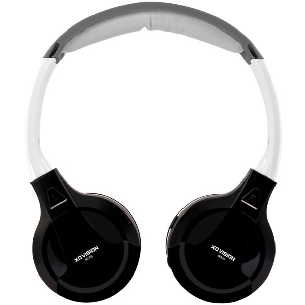 XOVision IR630BL Universal IR Wireless Foldable Headphones (Black)