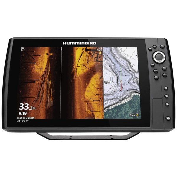 Humminbird 410920-1 HELIX 12 CHIRP MEGA SI+ GPS G3N Fishfinder with Bluetooth & Ethernet