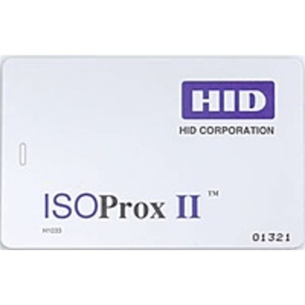 HID 1386LGGMN 1386 125 kHz Standard PVC Programmed IsoProx II Proximity Cards - 1 Card