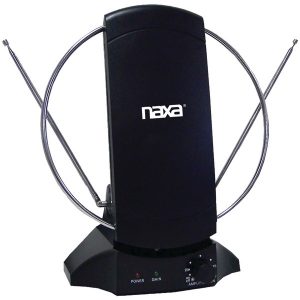 Naxa NAA-308 High-Powered Amplified ATSC/HDTV/FM Indoor Antenna