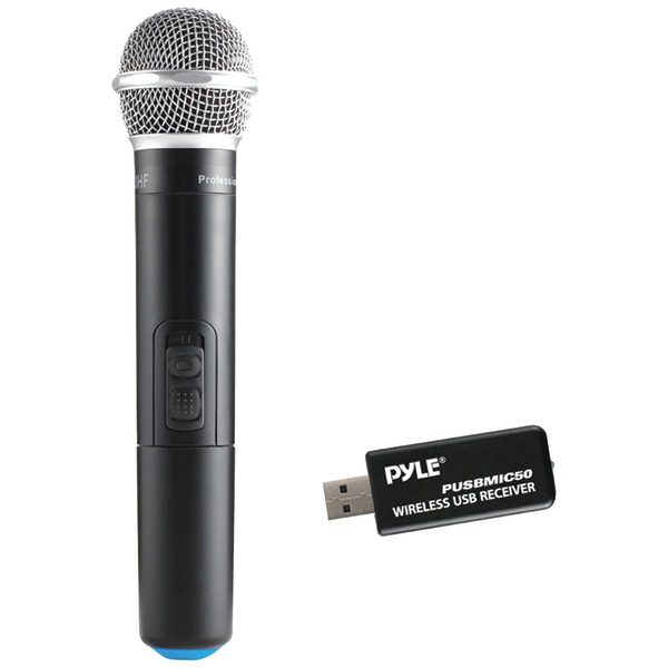 Pyle PUSBMIC50 Wireless Microphone & USB Receiver