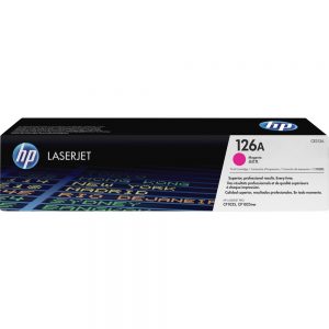 HP 126A (CE313A) Original Toner Cartridge - Single Pack - Laser - Standard Yield - 1000 Pages - Magenta - 1 Each