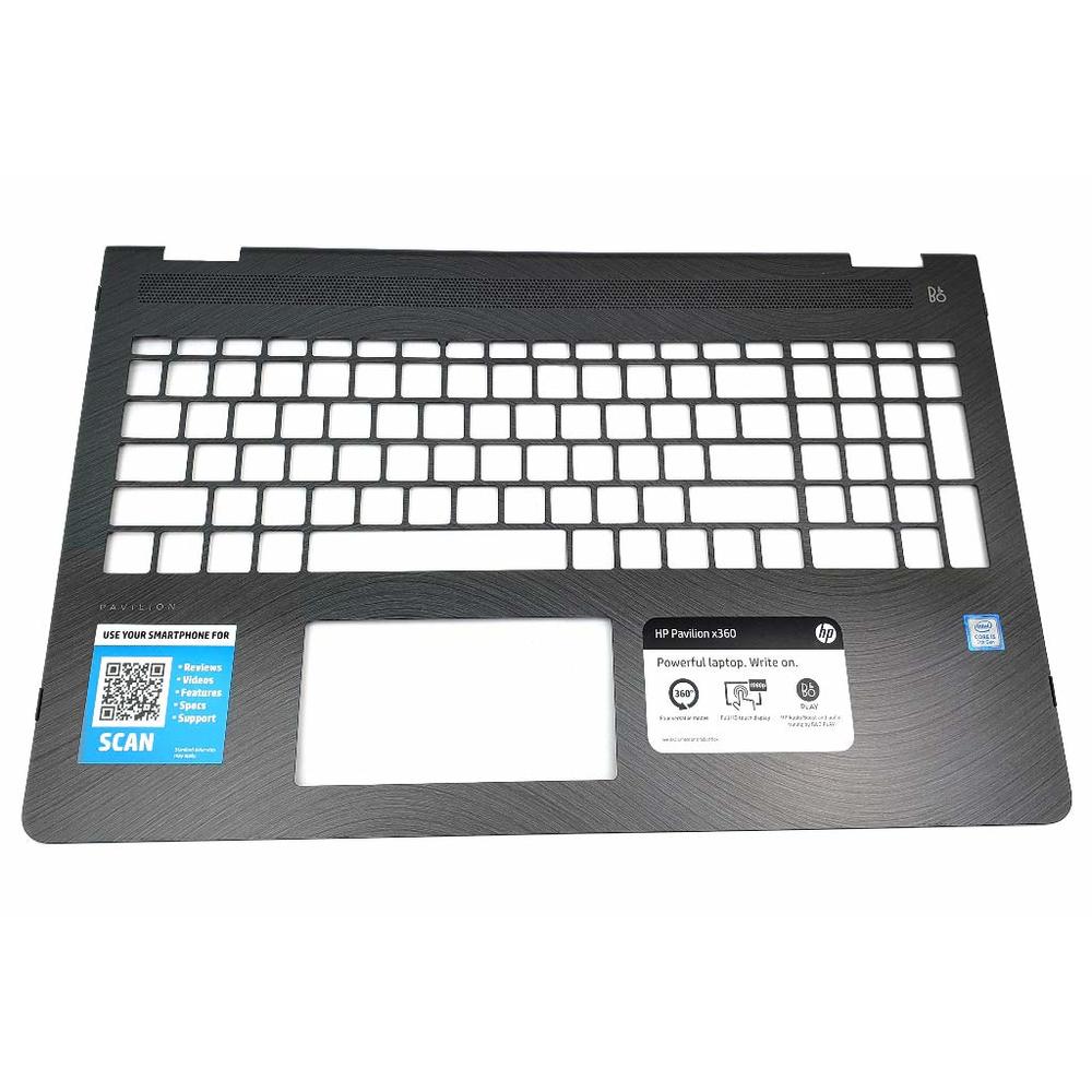 HP 924522-001 Notebook Palmrest without Touchpad - Black HP 924522-001 Notebook Palmrest without Touchpad - Black
