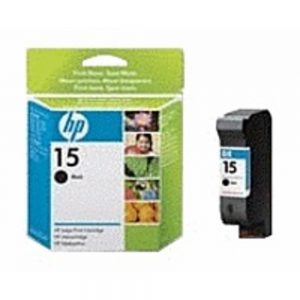 HP C6615DN140 No. 15 Black Inkjet Print Cartridge