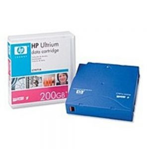 HP C7971A Data Cartridge - LTO Ultrium LTO-1 - 100 GB (Native)/200 GB (Compressed) - 1-Pack - Blue