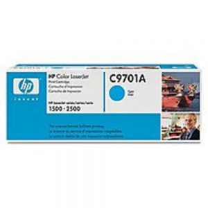 HP C9701A Toner Cartridge for Color Laserjet 1500 and 2500 Series - 4