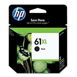 HP CH563WN No 61XL Inkjet Ink Cartridge - 480 Pages - Black