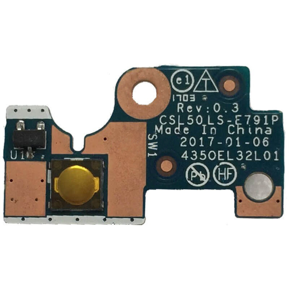 HP LS-E791P Power Button Board for HP 15-BS SERIES HP LS-E791P Power Button Board for HP 15-BS SERIES
