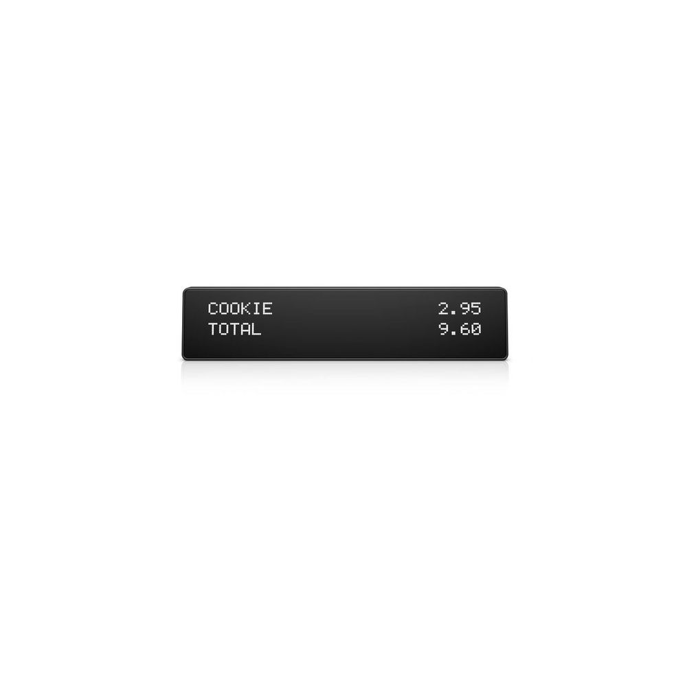 HP Retail Integrated 2x20 Display White 3GS18AA HP Retail Integrated 2x20 Display White 3GS18AA