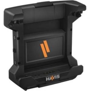 Havis DS-DELL-600 Docking Station - for Tablet PC - Proprietary Interface - 3 x USB Ports - 1 x USB 2.0 - 2 x USB 3.0 - Network (RJ-45) - VGA - DisplayPort - Audio Line Out - Microphone - Docking