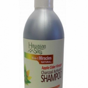 Hawaiian Silky 14-In-1 Miracles Charcoal Activated Shampoo 12oz
