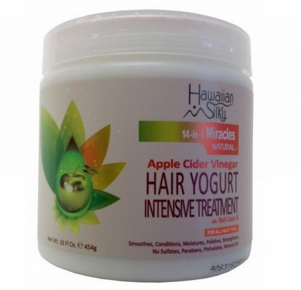 Hawaiian Silky 14-In-1 Miracles Hair Yogurt Intensive Treatment 16 oz